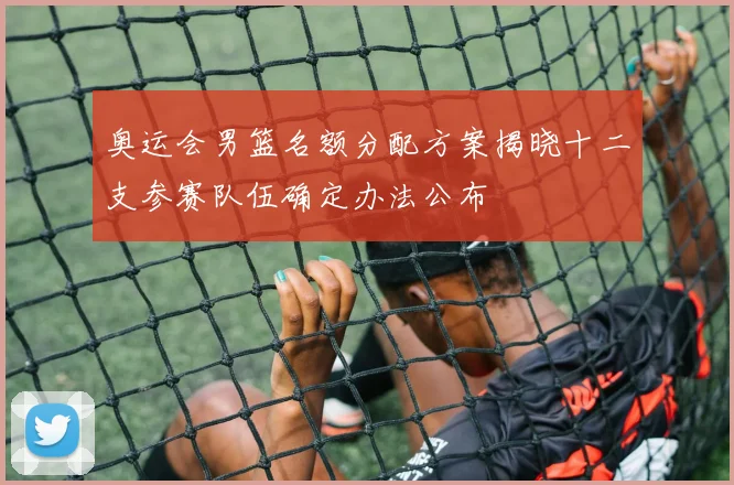 奥运会男篮名额分配方案揭晓十二支参赛队伍确定办法公布